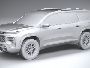 Chevrolet Traverse Z71 2024 Modelo 3D