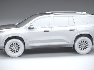 Chevrolet Traverse Z71 2024 Modelo 3D