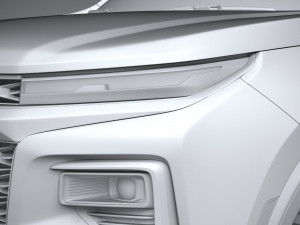 Chevrolet Traverse Z71 2024 Modelo 3D