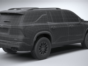 Chevrolet Traverse Z71 2024 Modelo 3D