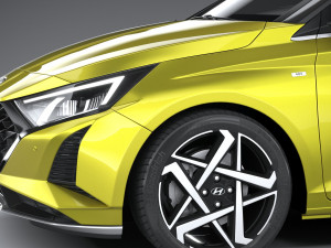 Hyundai i20 2024 Modello 3D