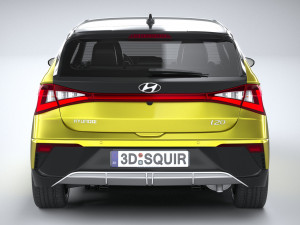 Hyundai i20 2024 Modello 3D