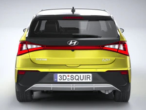 Hyundai i20 2024 3D Model