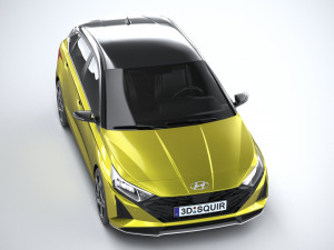 Hyundai i20 2024 Modello 3D