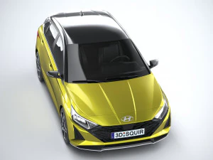 Hyundai i20 2024 3D Model