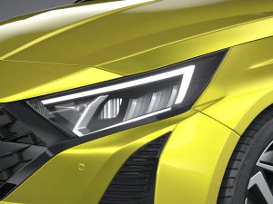 Hyundai i20 2024 3D Model