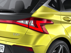 Hyundai i20 2024 Modello 3D