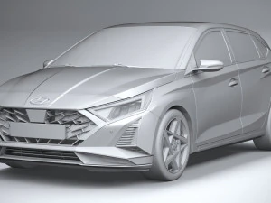 Hyundai i20 2024 3D Model