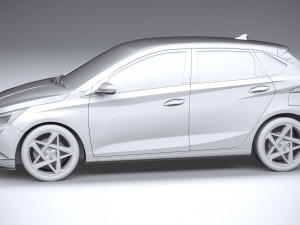 Hyundai i20 2024 Modello 3D