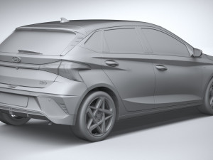 Hyundai i20 2024 Modello 3D