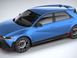 Hyundai Ioniq 5 N 2024 3Dモデル