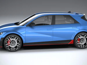 Hyundai Ioniq 5 N 2024 3D Model