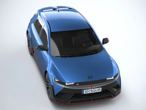 Hyundai Ioniq 5 N 2024 3D Model