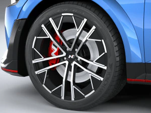 Hyundai Ioniq 5 N 2024 3D Model