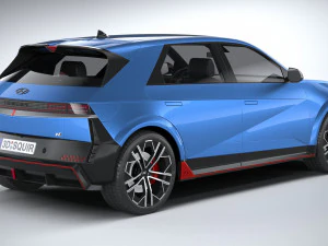 Hyundai Ioniq 5 N 2024 3D Model