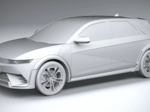 Hyundai Ioniq 5 N 2024 3D Model