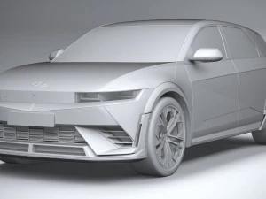 Hyundai Ioniq 5 N 2024 3D Model