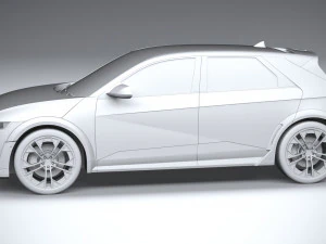 Hyundai Ioniq 5 N 2024 3D Model