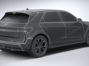 Hyundai Ioniq 5 N 2024 3Dモデル