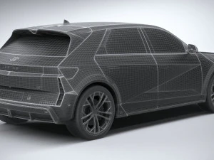 Hyundai Ioniq 5 N 2024 3D Model