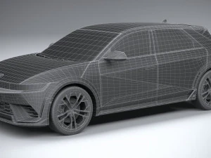 Hyundai Ioniq 5 N 2024 3D Model