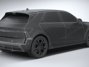 Hyundai Ioniq 5 N 2024 3Dモデル