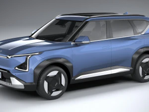 起亜EV5 2024 3Dモデル