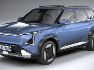 Kia EV5 2024 3D मॉडल