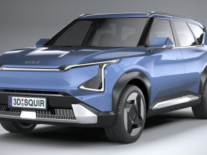 Kia EV5 2024 3D मॉडल