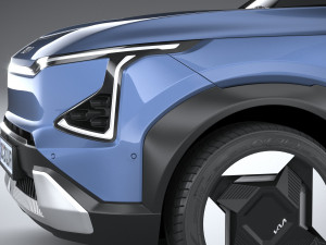Kia EV5 2024 3D मॉडल