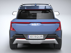 Kia EV5 2024 3D मॉडल
