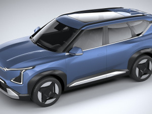 Kia EV5 2024 3D मॉडल