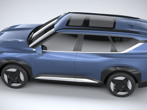 Kia EV5 2024 3D मॉडल