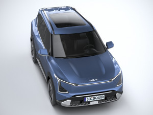 Kia EV5 2024 3D मॉडल