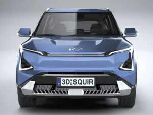 Kia EV5 2024 3D Model