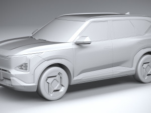 Kia EV5 2024 3D मॉडल