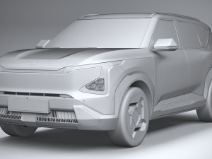Kia EV5 2024 3D मॉडल