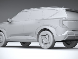 Kia EV5 2024 3D मॉडल