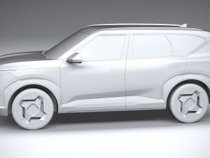 Kia EV5 2024 3D मॉडल
