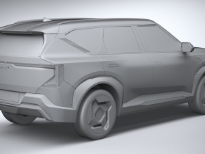 Kia EV5 2024 3D मॉडल