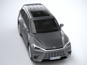 Lexus TX 350h 2024 3D Model