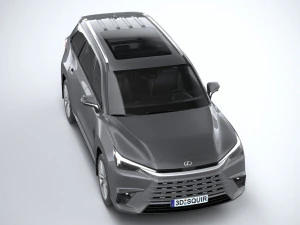 Lexus TX 350h 2024 3D Model