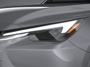 Lexus TX 350h 2024 3D Model
