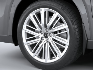 Lexus TX 350h 2024 3D Model