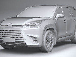 Lexus TX 350h 2024 3D Model