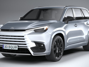 Lexus TX 500h 2024 3D-Modell