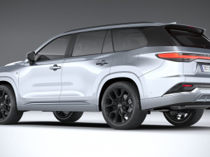 Lexus TX 500h 2024 3D-Modell