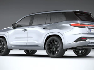 Lexus TX 500h 2024 3D Model