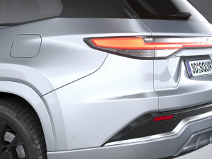 Lexus TX 500h 2024 3D-Modell