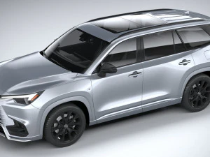 Lexus TX 500h 2024 3D Model